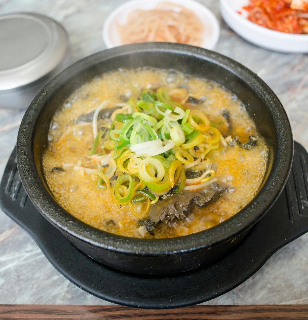 Hangover Soup with Eggs & Ham