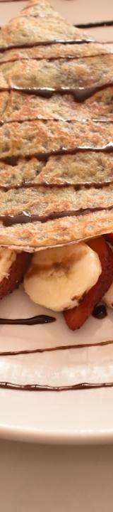 Harajuku Crepes with Nutella and Fresh Fruit