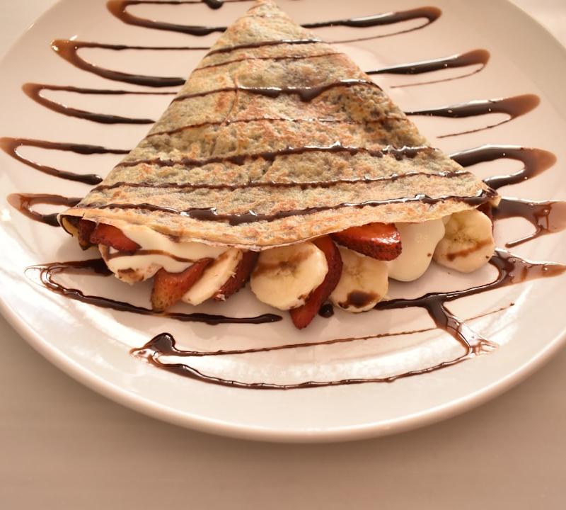 Harajuku Crepes with Nutella and Fresh Fruit