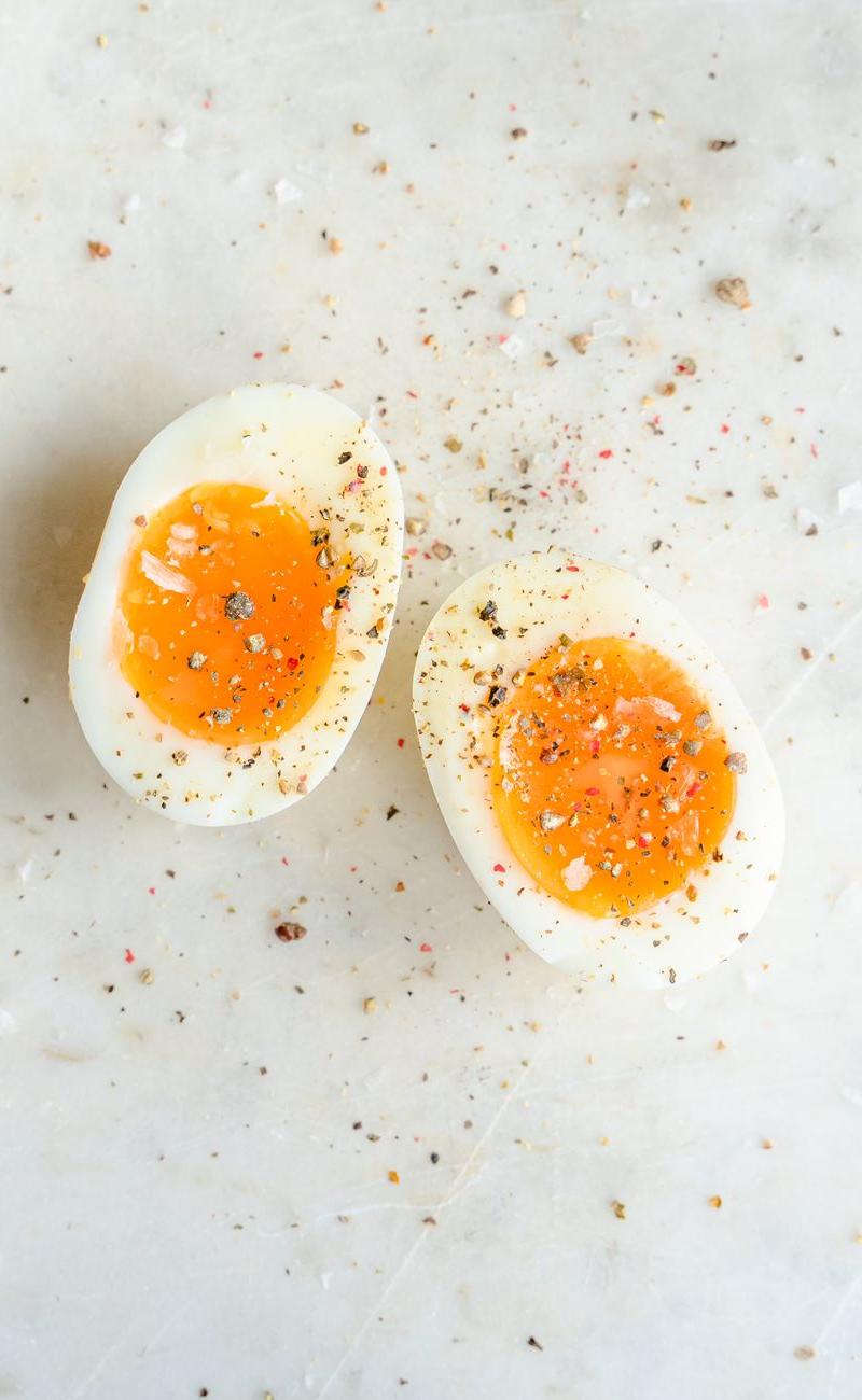 Hard-Boiled Egg with Everything Seasoning