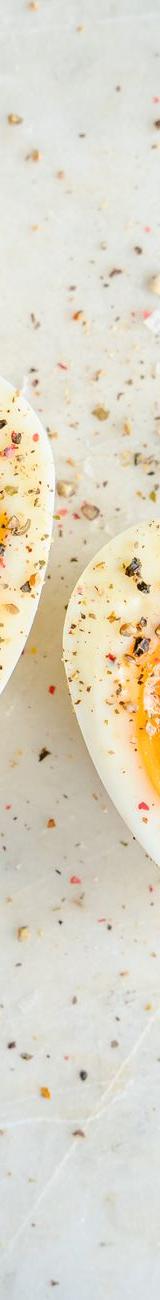 Hard-Boiled Egg with Everything Seasoning