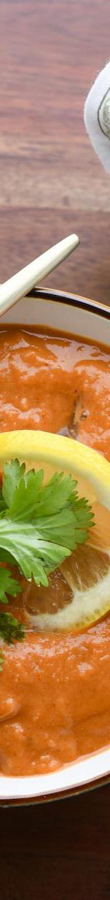 20-Min Harira — Moroccan Lentil & Chickpea Soup