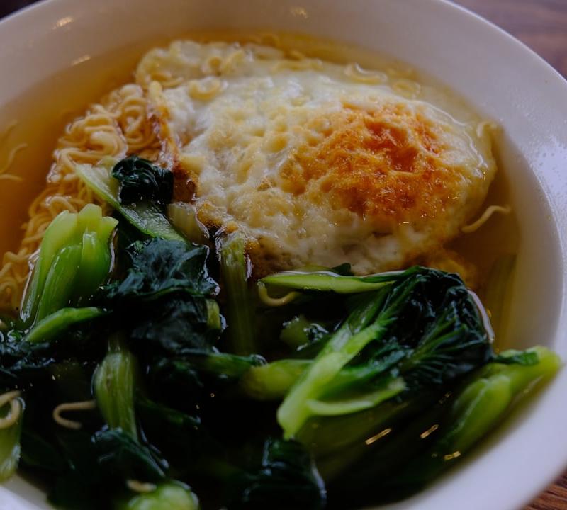Hawaiian Saimin with Egg & Bok Choy