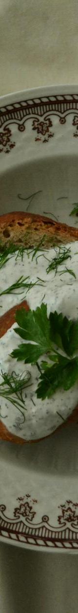 Haydari — Herby Yogurt Dip & Toast