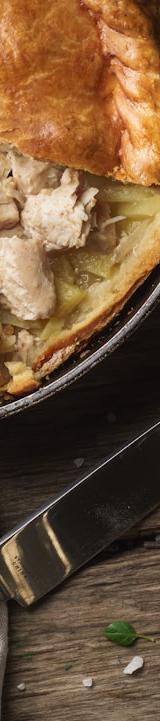 Herb & Cheese Skillet Pie