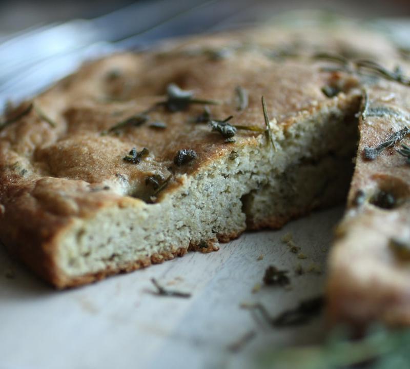 20-Min Herbed Focaccia Lattice