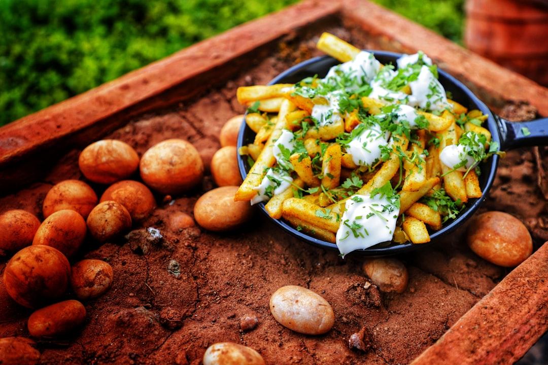 Kräuterquark mit Kartoffeln