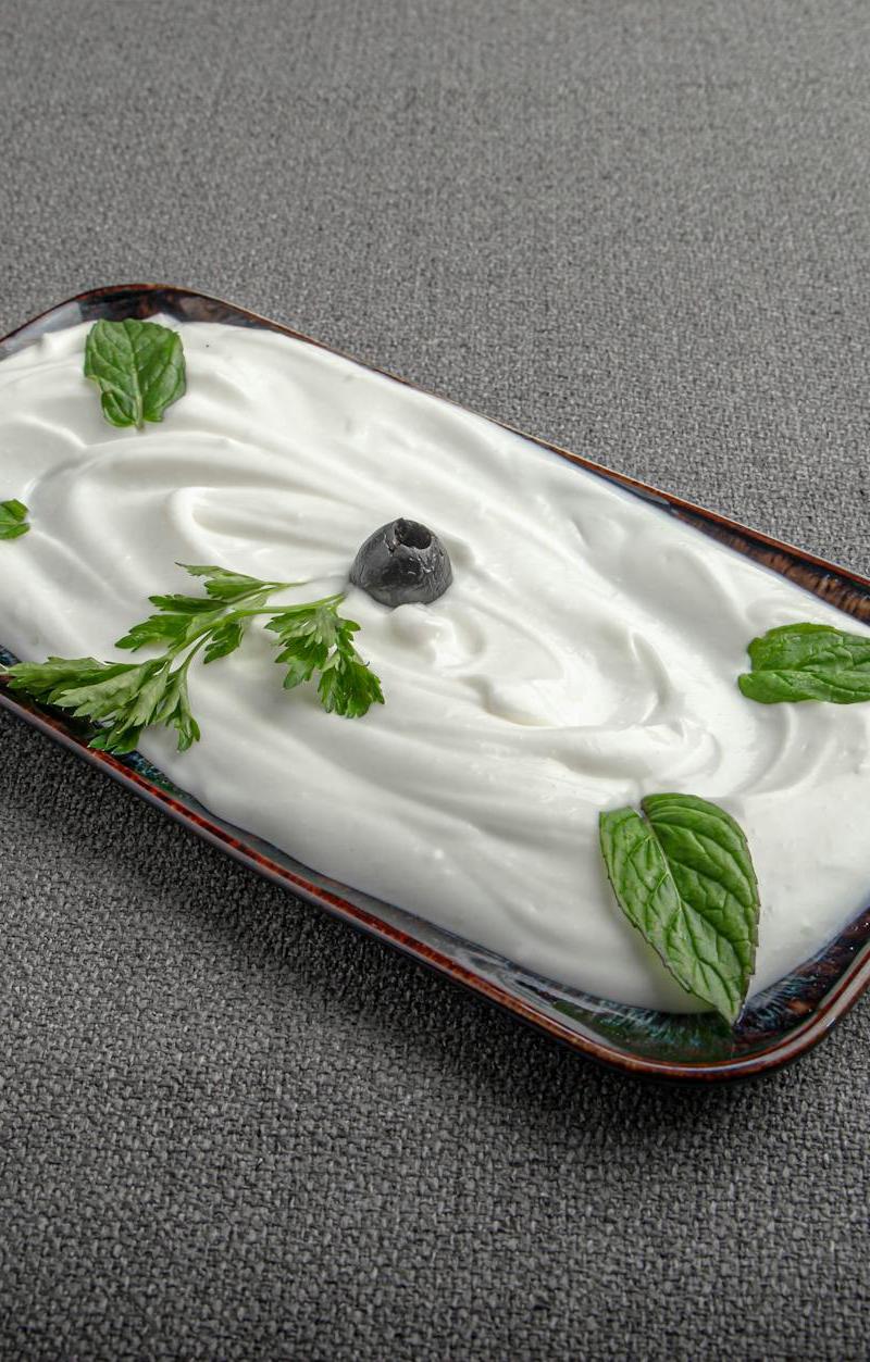 Herbed Yogurt Dip with Chili Oil