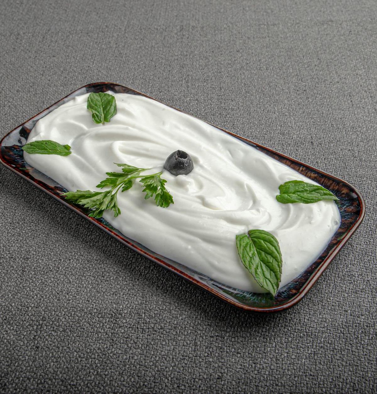 Herbed Yogurt Dip with Chili Oil
