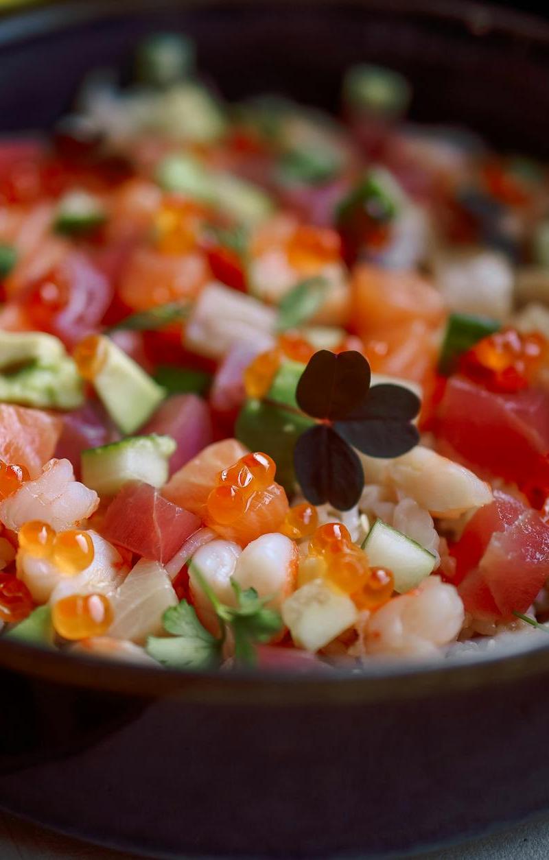 Hoe Deopbap — Korean Sashimi Rice Bowl