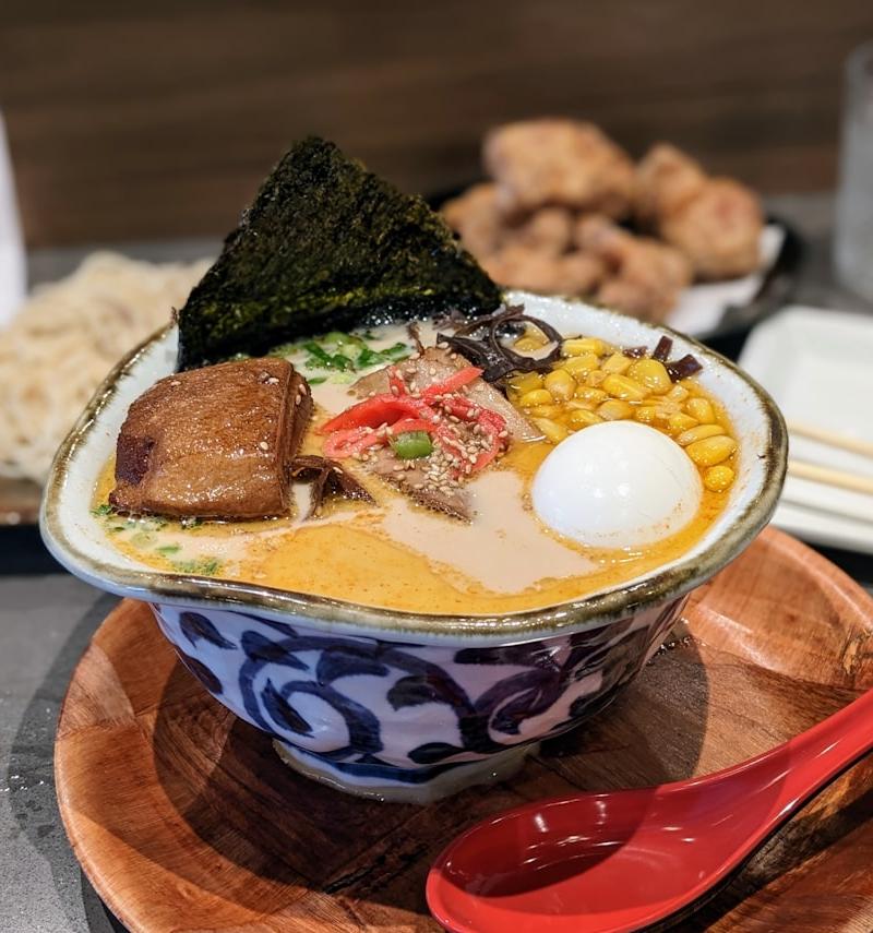 30-Min Hokkaido Corn Butter Ramen with Crispy Pork