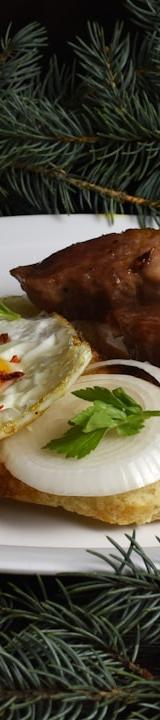 Holzfäller Schnitzel — Bacon & Cheese Pork