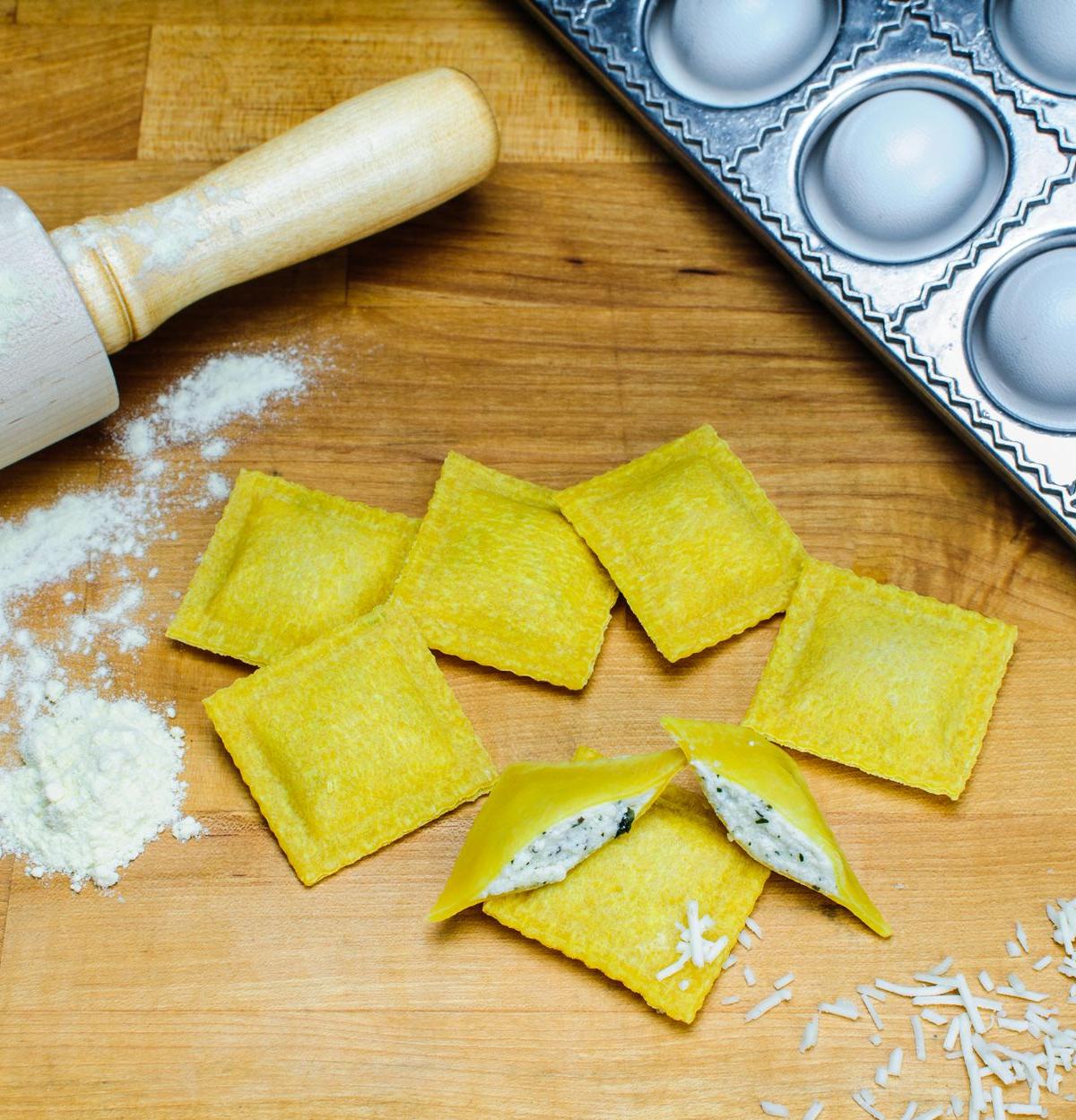 Homemade Ricotta Ravioli