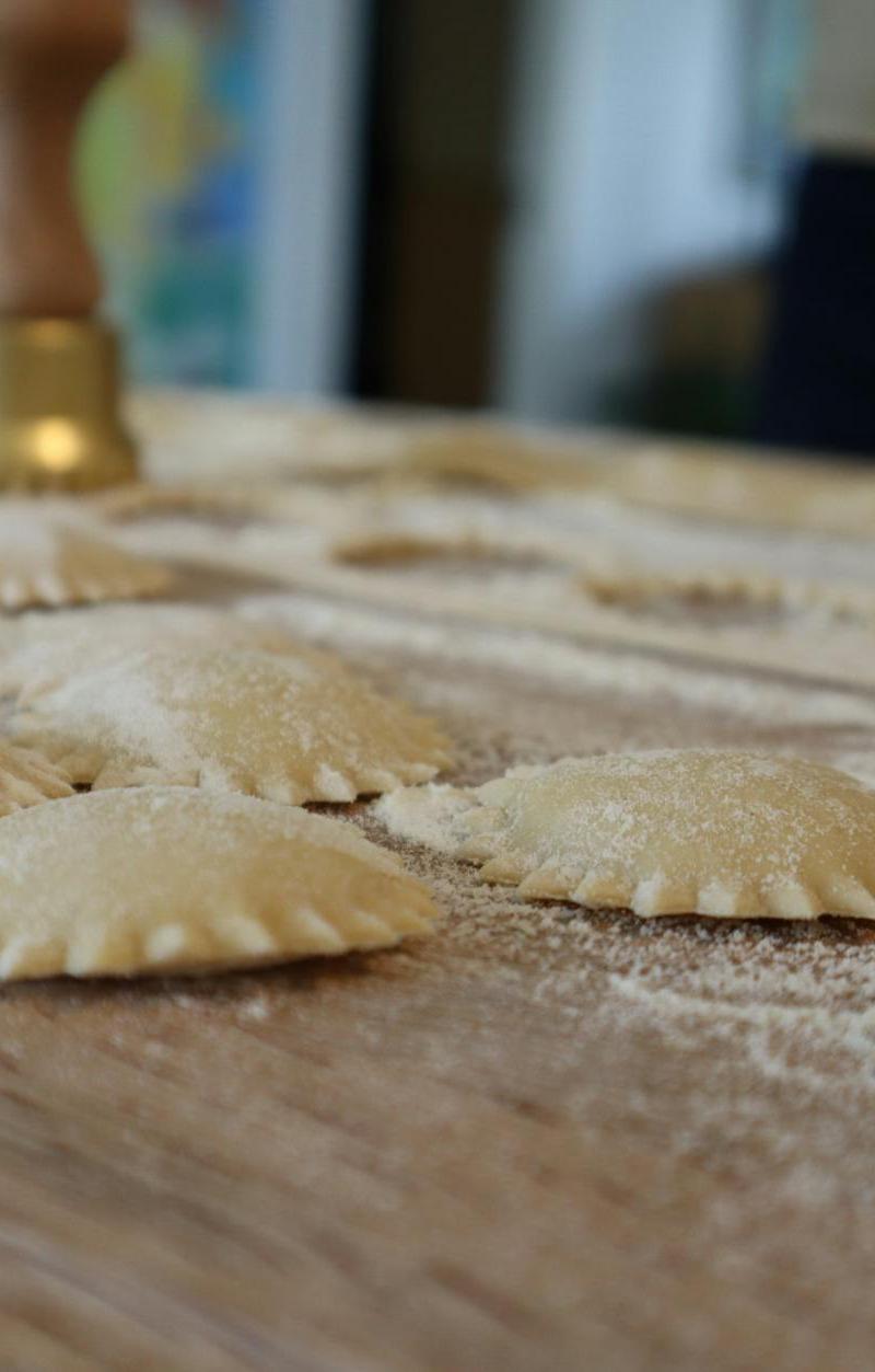Homemade Ricotta Ravioli