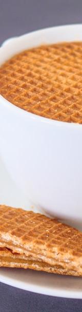 Homemade Stroopwafel with Caramel