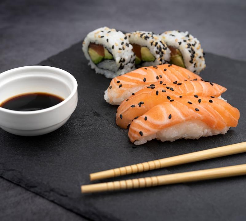 Homemade Sushi Rolls