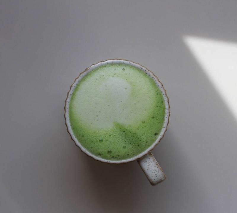 Honey Matcha Latte