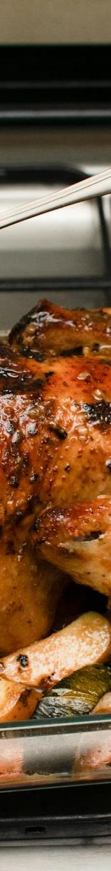 Honey Roasted Chicken with Root Vegetables