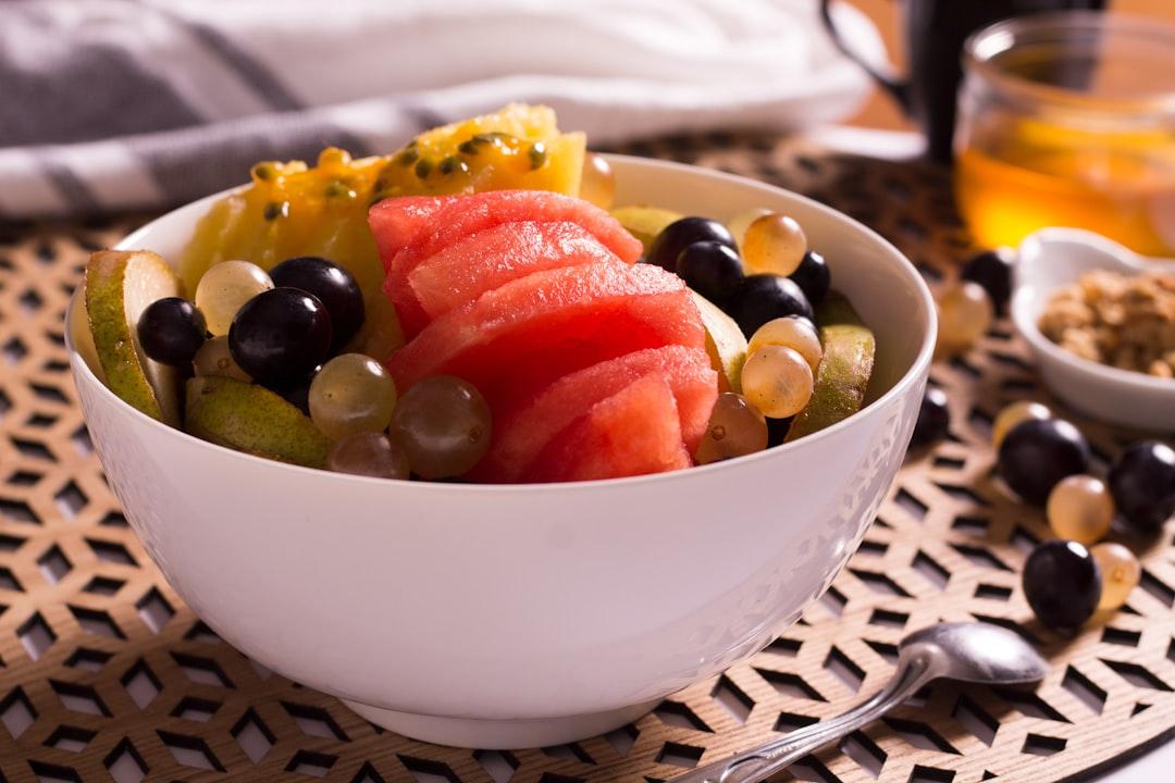 Honeyed Fruit Salad with Granola Crunch