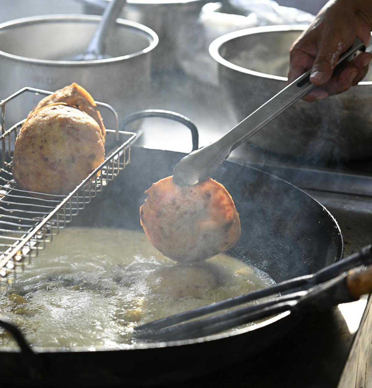 Hot Water Cornbread