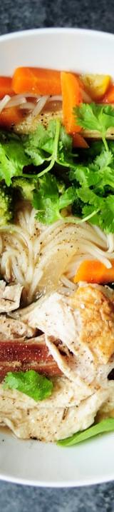 15-Min Hu Tieu Mi — Vietnamese Egg Noodle Soup