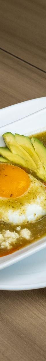 Huevos Ahogados with Avocado & Cotija