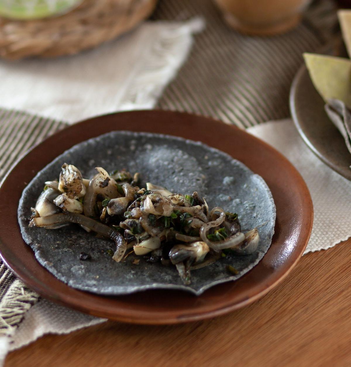 Huitlacoche Quesadillas