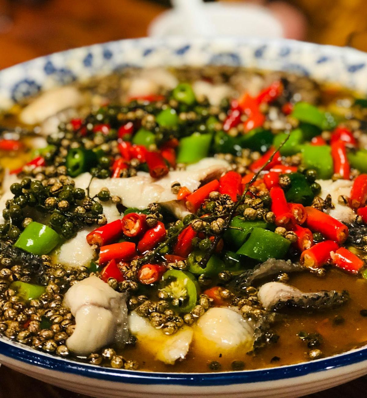 Hunan Chopped Pepper Fish