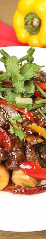 Hunan Cumin Beef Stir-Fry