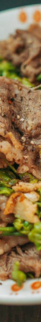 Hunan Dry-Fried Beef with Green Beans