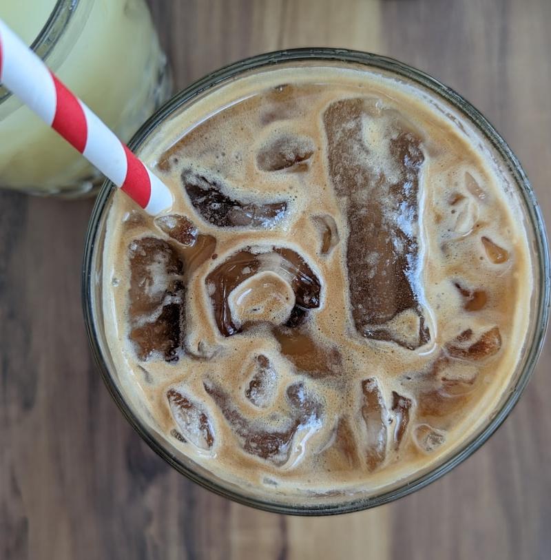 Iced Vanilla Latte