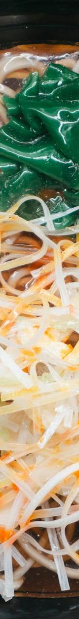 Icy Cold Somen with Dipping Sauce