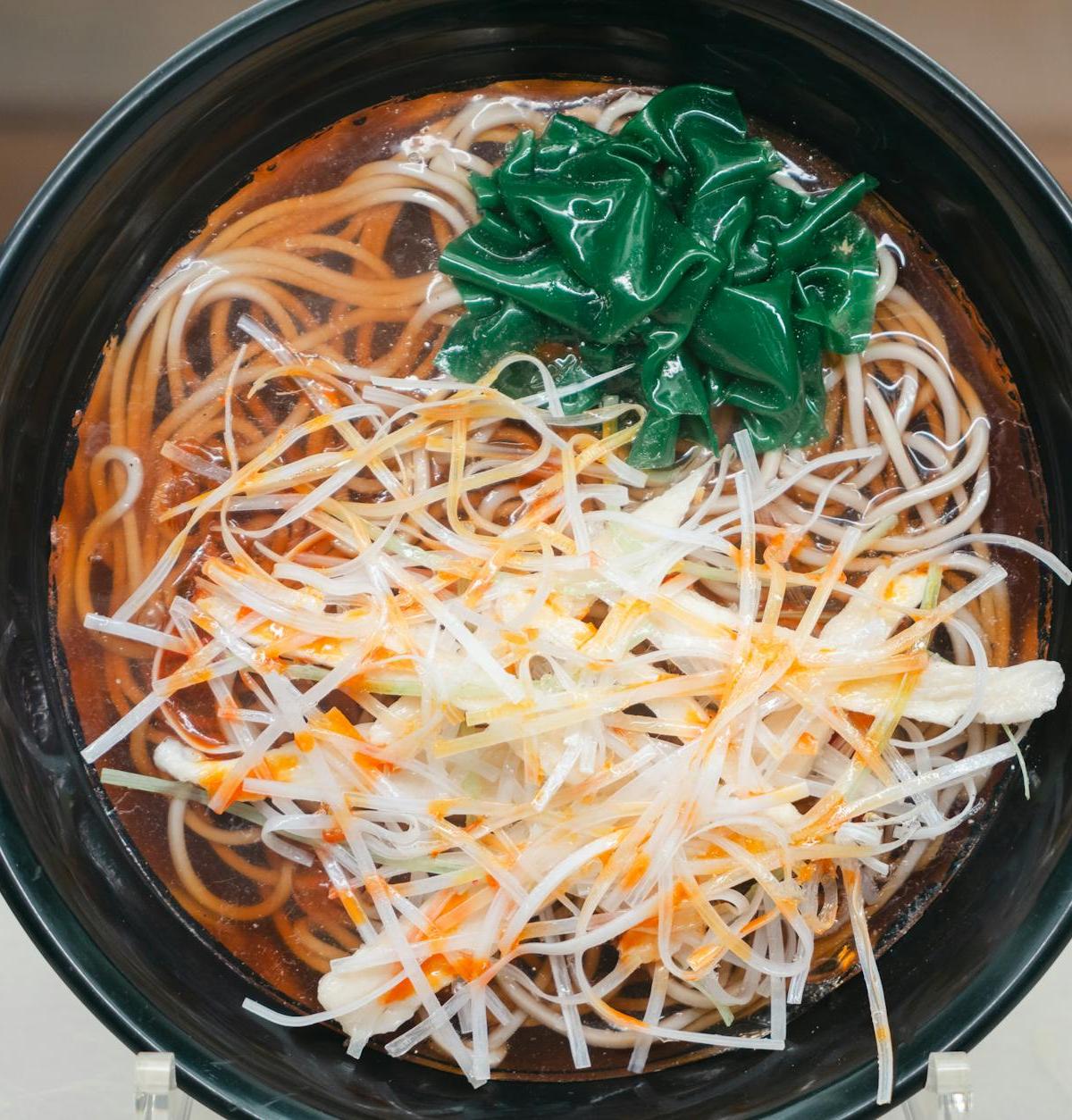 Icy Cold Somen with Dipping Sauce