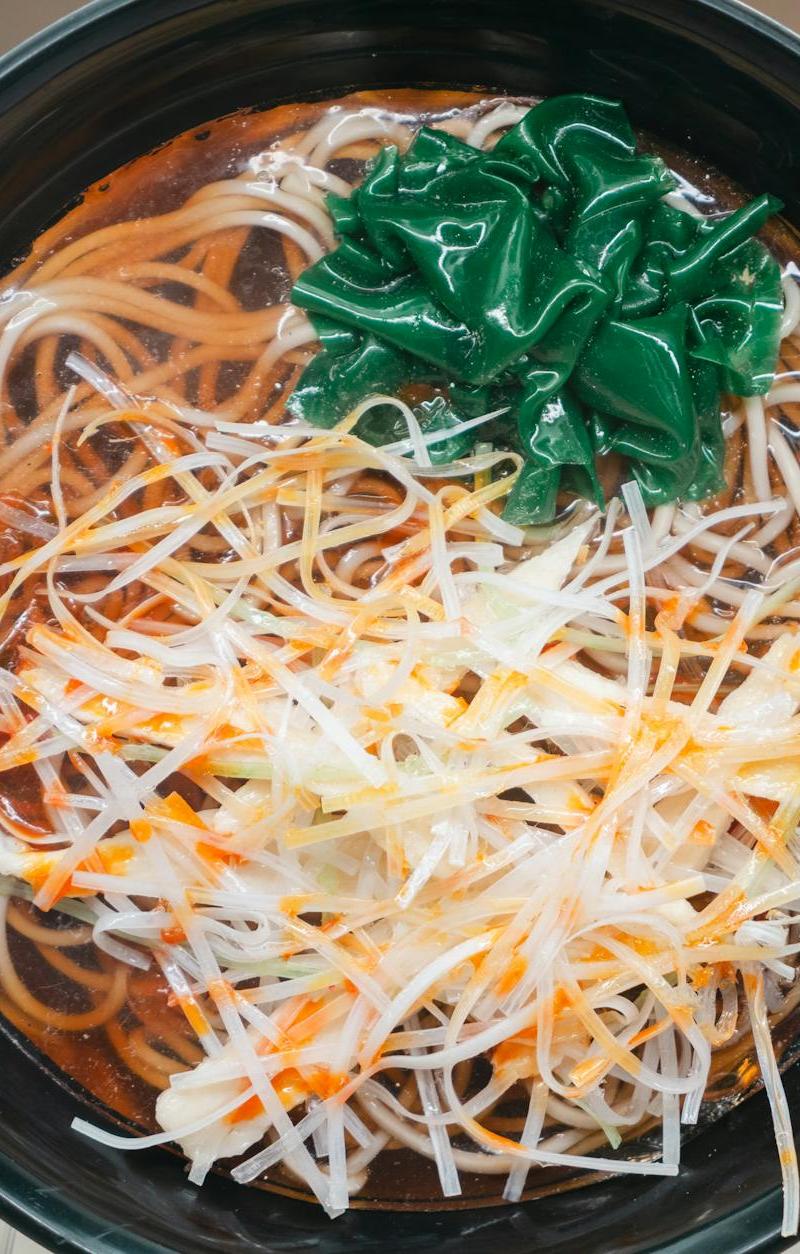 Icy Cold Somen with Dipping Sauce