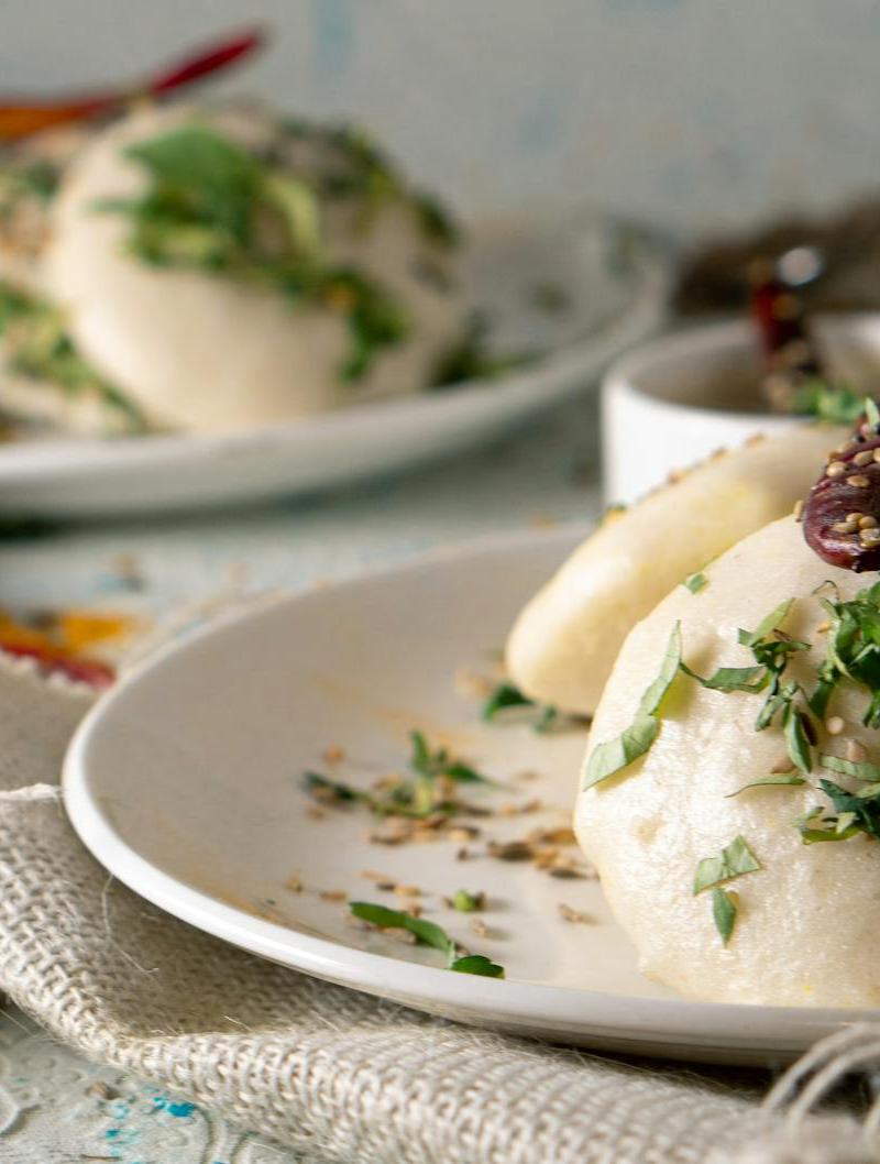15-Min Idli & Sambar — Steamed Cakes & Lentil Curry