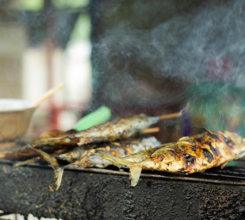 Ikan Bakar (Grilled Fish with Spice Paste)
