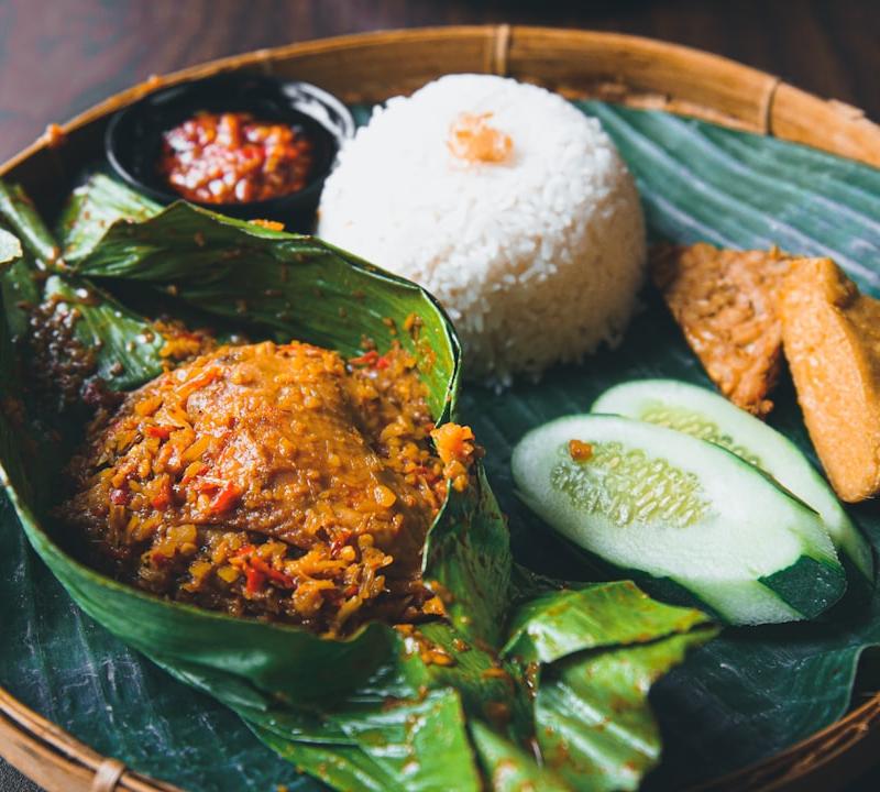 Sheet-Pan Ikan Bakar with Sambal & Sides