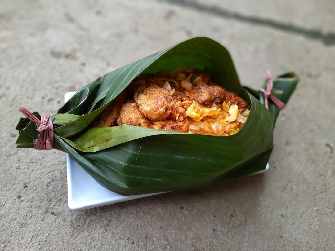 Indonesian Banana Leaf Steamed Fish