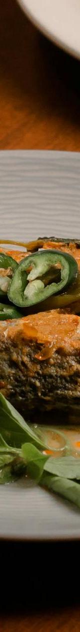 Ikan Woku with Crispy Chicken & Spiced Egg