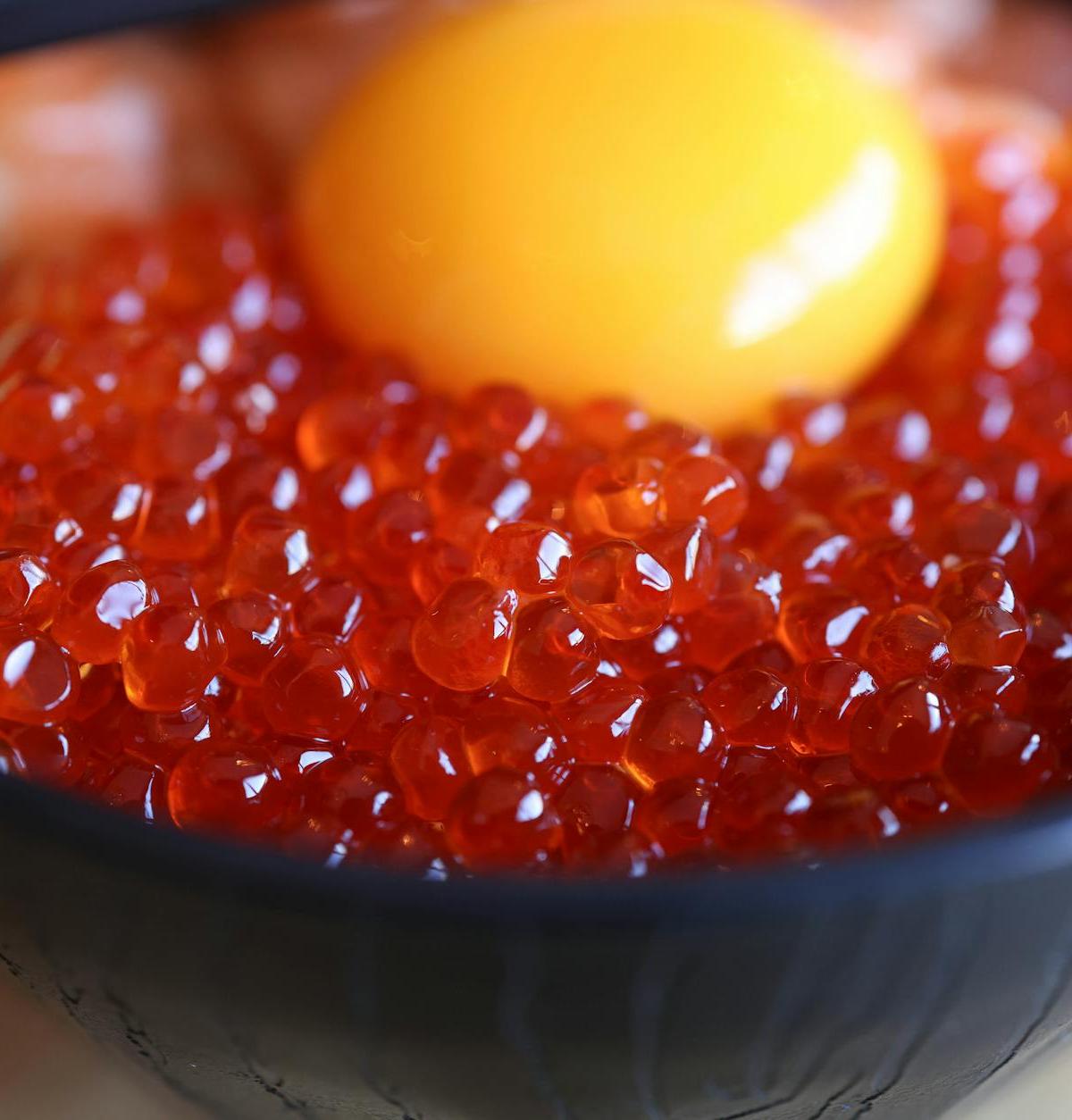Japanese Salmon Roe Rice Bowl