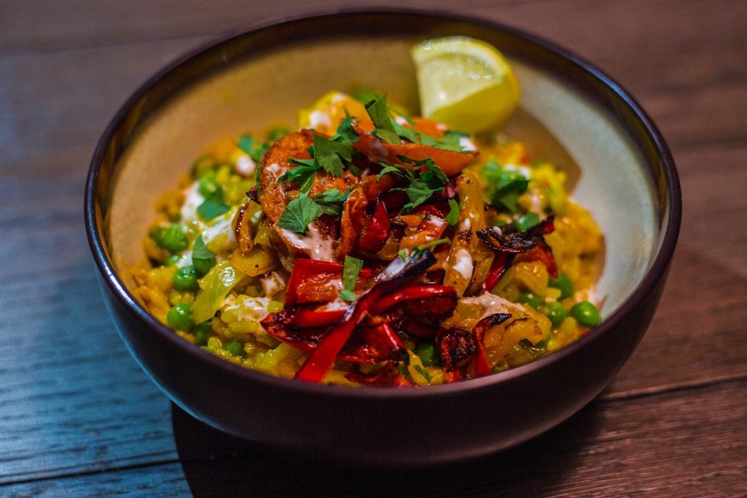 Indian Poha Breakfast Bowl
