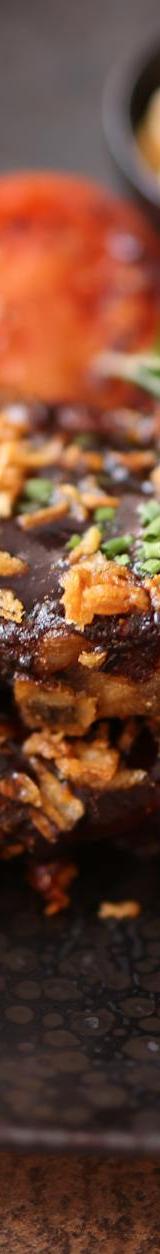 Charred Indonesian BBQ Pork Ribs with Slaw