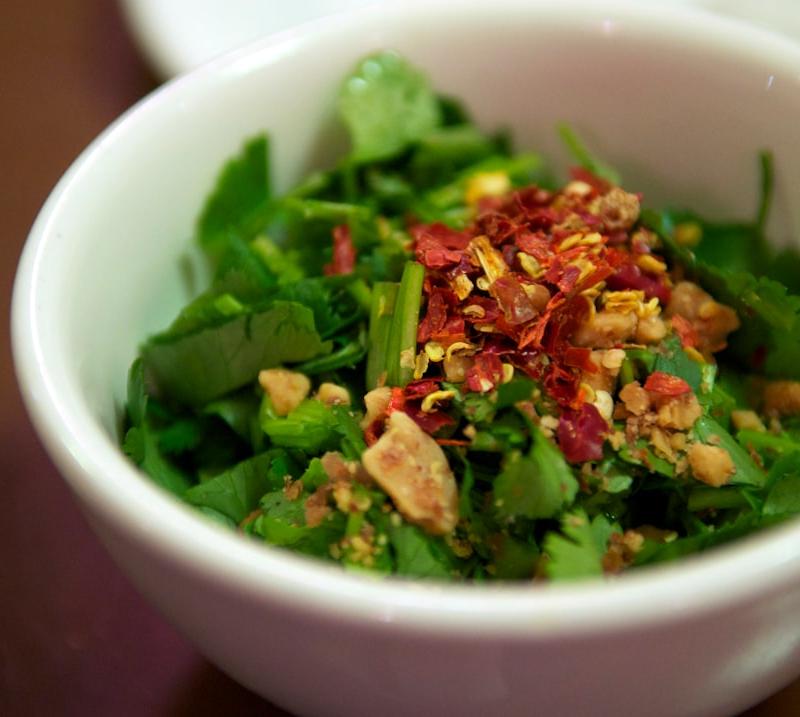 Indonesian Pecel with Peanut Sauce