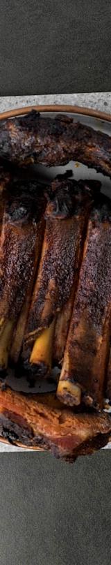 Sheet-Pan Indonesian Pork Ribs with Crispy Sides