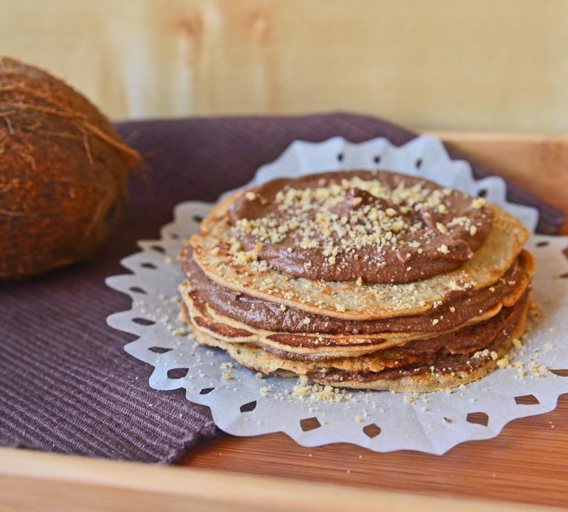 Indonesian Serabi Pancakes