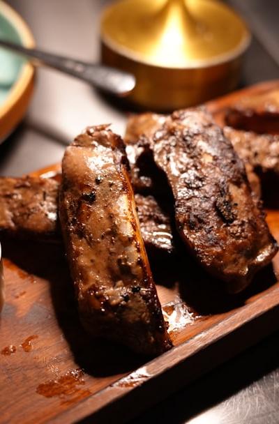 Indonesian Sticky Pork Ribs with Fried Rice