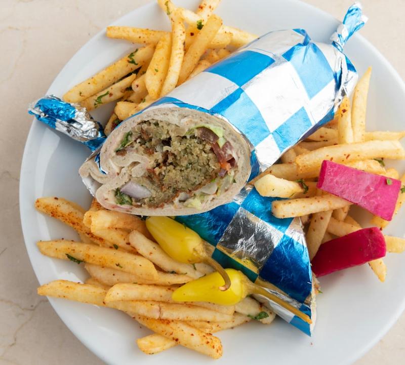 Israeli Falafel Wrap