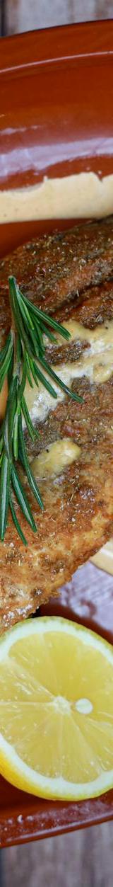 Sheet-Pan Israeli Grilled Fish with Herbs & Lemon