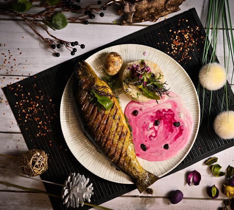Israeli Grilled Sea Bream with Lemon & Herbs