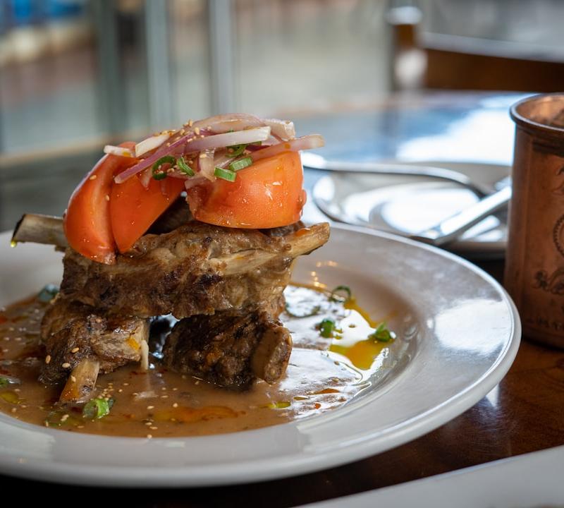 Italian Braised Lamb Shanks